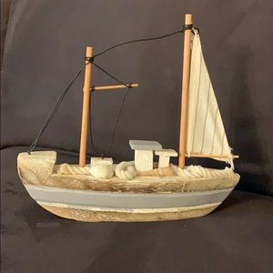 Sail boat decor